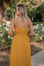 Load image into Gallery viewer, Yellow maxi dress
