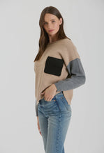 Load image into Gallery viewer, Colorblock Knit Sweater
