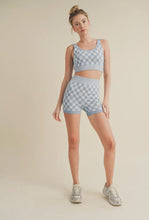 Load image into Gallery viewer, Checkmate Checkered Sports Bra
