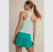 Load image into Gallery viewer, Butter Racer Back Tank: Morning Mint
