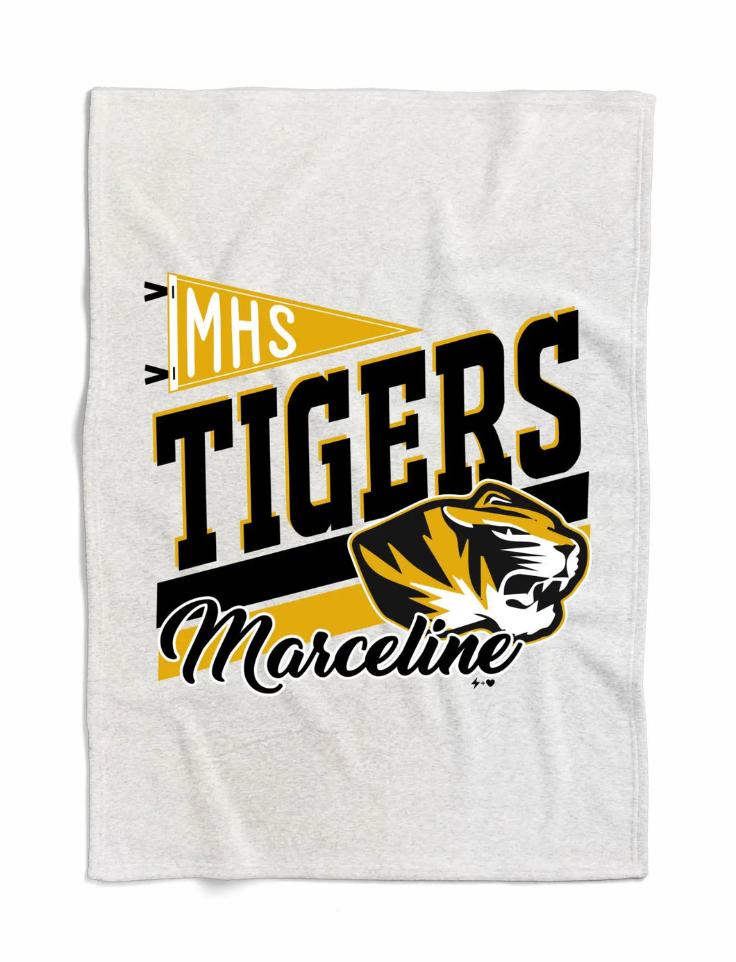 Marceline Tigers Fleece Blanket