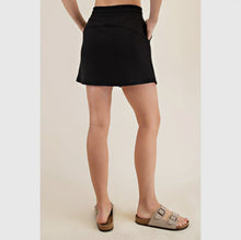 Load image into Gallery viewer, Black Scuba Skort
