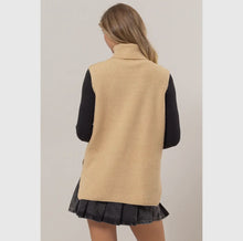 Load image into Gallery viewer, Taupe Turtleneck Sweater
