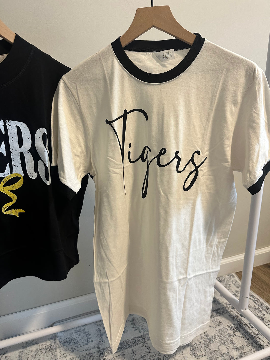 Tigers With Black Outline Tee