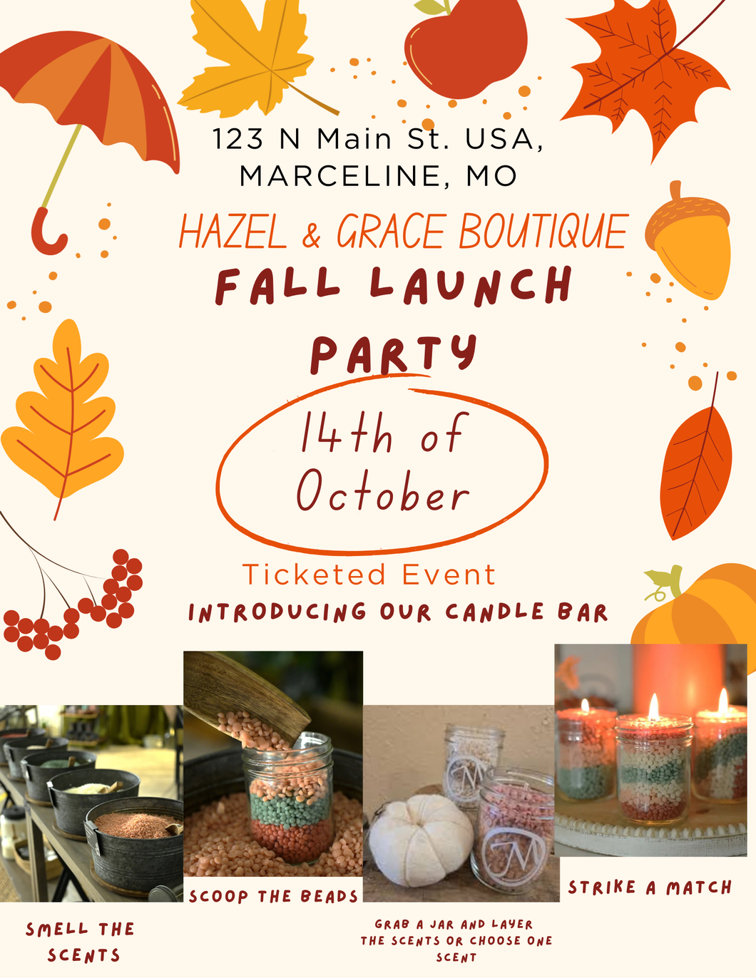 Fall Launch Party Ticket - FINAL SALE - no refunds