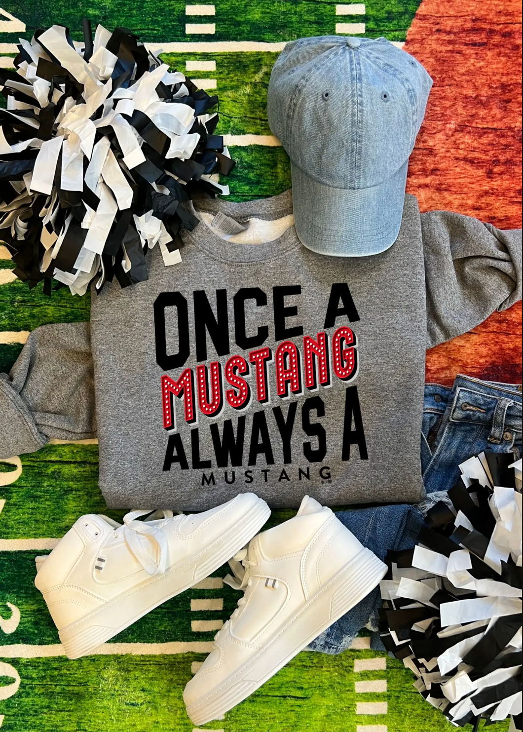 Once A Mustang Crewneck