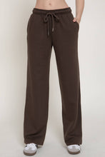 Load image into Gallery viewer, Straight Leg Inner Fleece Jogger Pants  : BRG-burgundy / M
