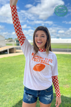 Load image into Gallery viewer, Pep Rally Mesh Top Orange
