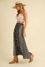 Load image into Gallery viewer, Melanie Skirt: Black Floral

