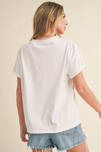 Load image into Gallery viewer, Mali Tee Short Sleeve Top: Teal/Green
