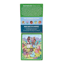 Load image into Gallery viewer, New Testament #2 Aqua Brush Activity Book, Reusable Travel Activity
