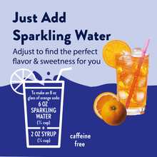 Load image into Gallery viewer, Sugar Free Orange Soda Syrup
