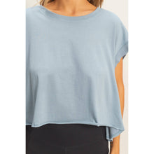 Load image into Gallery viewer, Boxy Crew Neck Top: PINK
