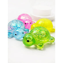 Load image into Gallery viewer, Maltose Fun Turtle Squishy Toy: Color Will Be Chosen at Random
