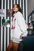 Load image into Gallery viewer, KANSAS &#39;KANSAS CITY &amp; KC&#39; Reversible Mock-neck Sweatshirt: HEATHER GRAY
