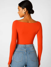 Load image into Gallery viewer, Square Neck Cropped Basic Tee: Dark Grey
