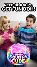 Load image into Gallery viewer, Fun Doh JUMBO Squishy Cube Assortment - 6/Display: Wholesale Price
