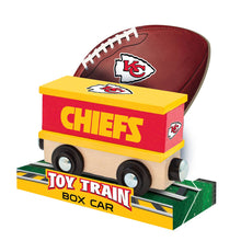 Load image into Gallery viewer, Kansas City Chiefs Toy Train Box Car
