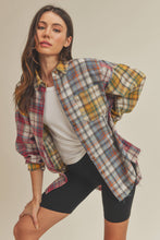 Load image into Gallery viewer, Noelle Flannel Shirt: Oat
