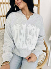Load image into Gallery viewer, Tigers Varsity V-Neck: Ash Sweatshirt
