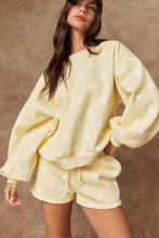 Load image into Gallery viewer, Polka Dot Top: Yellow/White dot
