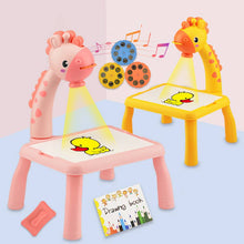 Load image into Gallery viewer, Multifunctional Projector Drawing and Writing Desk for Kids: Rosy / One Size
