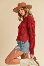 Load image into Gallery viewer, Red Knit Sweater
