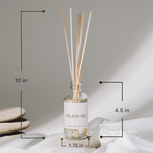Load image into Gallery viewer, Cashmere and Vanilla Clear Reed Diffuser- Gifts, Home Decor
