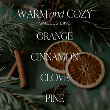 Load image into Gallery viewer, Warm &amp; Cozy Amber Reed Diffuser - Christmas Decor &amp; Gifts

