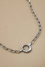 Load image into Gallery viewer, 18K STAINLESS STEEL TARNISH FREE OVAL NECKLACE | GOLD
