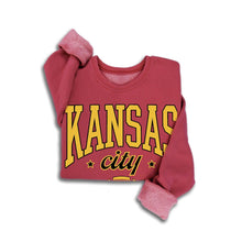 Load image into Gallery viewer, KANSAS CITY MINERAL SWEATSHIRTS: Mineral Mustard / S-M-L-XL(1-2-2-1)
