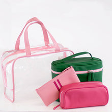 Load image into Gallery viewer, Livie Travel Gift Set   Pink/Kelly   12x8x4.5
