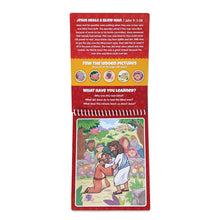 Load image into Gallery viewer, New Testament #2 Aqua Brush Activity Book, Reusable Travel Activity
