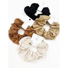 Load image into Gallery viewer, The Perfect Suede Neutral Color Scrunchie: MIX COLOR / ONE(12)

