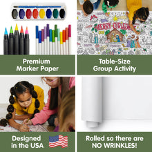 Load image into Gallery viewer, Giant Coloring Holiday Bundle: Thanksgiving &amp; Christmas: Pick Your Design
