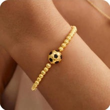 Load image into Gallery viewer, GAME DAY FOOTBALL BASEBALL BALL CHAIN BRACELET | 40B5255: FOOTBALL
