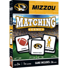 Load image into Gallery viewer, Missouri Tigers Matching Game
