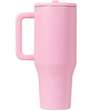 Load image into Gallery viewer, Blush 40 oz Traveler Tumbler
