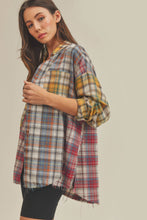 Load image into Gallery viewer, Noelle Flannel Shirt: Oat
