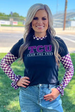 Load image into Gallery viewer, Pep Rally Mesh Top Purple
