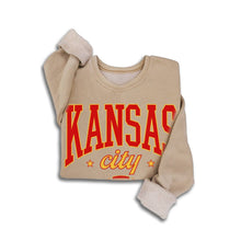 Load image into Gallery viewer, KANSAS CITY MINERAL SWEATSHIRTS: Mineral Mustard / S-M-L-XL(1-2-2-1)
