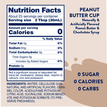 Load image into Gallery viewer, Sugar Free Peanut Butter Cup Syrup
