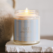 Load image into Gallery viewer, Salt and Sea 9 oz Soy Candle - Home Decor &amp; Gifts
