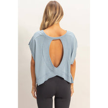 Load image into Gallery viewer, Boxy Crew Neck Top: PINK
