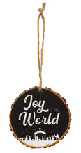 Load image into Gallery viewer, Nativity Wood Slice Ornament, 1 Ornament
