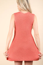 Load image into Gallery viewer, Knit Sweater Comfy Top &amp; Shorts Set: CORAL
