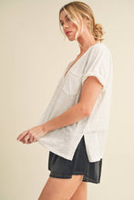 Load image into Gallery viewer, Zoie V-Neck Short Sleeve: Ivory / Contemporary

