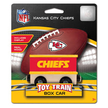 Load image into Gallery viewer, Kansas City Chiefs Toy Train Box Car
