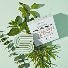 Load image into Gallery viewer, Tea Tree + Mint Clarifying Shampoo Bar

