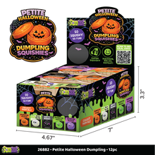 Load image into Gallery viewer, Fun Doh Petite (Mini) Halloween Squishy Dumplings 12/Display: Wholesale Price
